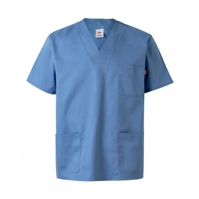 Cămașă scrub cu ​​mânecă scurtă, pentru uz medical / Velilla / Sanitara, Asistenti medicali, Curatenie