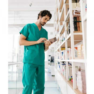 Costum asistent medical 800 / Velilla / Sanitara, Asistenti medicali, Curatenie