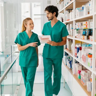 Costum asistent medical 800 / Velilla / Sanitara, Asistenti medicali, Curatenie