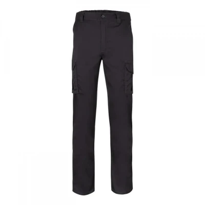 Pantaloni stretch, cu buzunare multiple 103002S / Velilla / Pantaloni salopeta talie