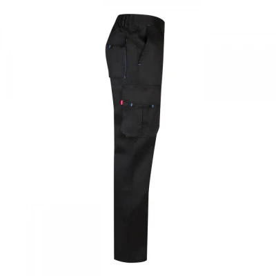 Pantaloni în două tonuri, cu buzunare multiple 103 / Velilla / Pantaloni salopeta talie
