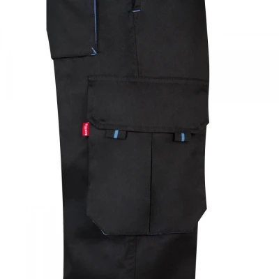 Pantaloni în două tonuri, cu buzunare multiple 103 / Velilla / Pantaloni salopeta talie