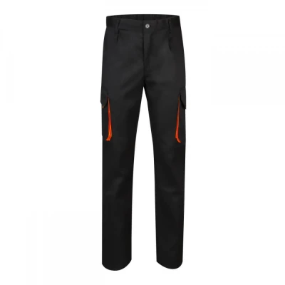 Pantaloni în două tonuri, cu buzunare multiple 103 / Velilla / Pantaloni salopeta talie