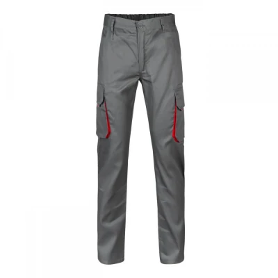 Pantaloni în două tonuri, cu buzunare multiple 103 / Velilla / Pantaloni salopeta talie