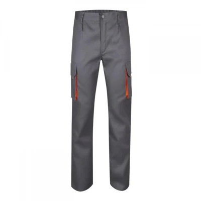 Pantaloni în două tonuri, cu buzunare multiple 103 / Velilla / Pantaloni salopeta talie