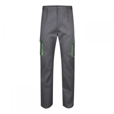 Pantaloni în două tonuri, cu buzunare multiple 103 / Velilla / Pantaloni salopeta talie