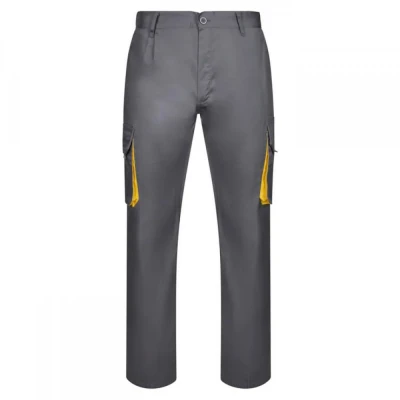 Pantaloni în două tonuri, cu buzunare multiple 103 / Velilla / Pantaloni salopeta talie