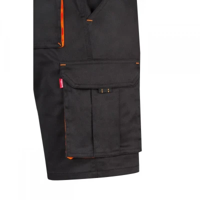 Pantaloni scurți stretch, în două tonuri, cu buzun / Velilla / Pantaloni scurti