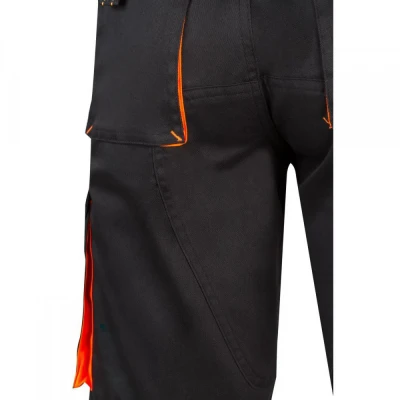 Pantaloni scurți stretch, în două tonuri, cu buzun / Velilla / Pantaloni scurti