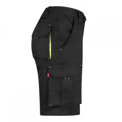 Pantaloni scurți stretch, în două tonuri, cu buzun / Velilla / Pantaloni scurti