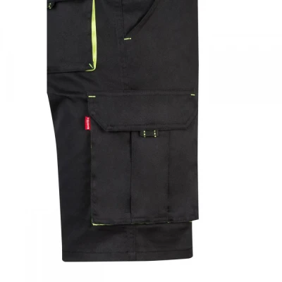 Pantaloni scurți stretch, în două tonuri, cu buzun / Velilla / Pantaloni scurti