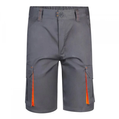 Pantaloni scurți stretch, în două tonuri, cu buzun / Velilla / Pantaloni scurti