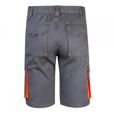 Pantaloni scurți stretch, în două tonuri, cu buzun / Velilla / Pantaloni scurti