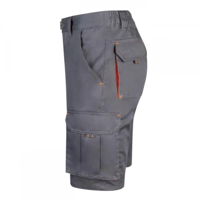 Pantaloni scurți stretch, în două tonuri, cu buzun / Velilla / Pantaloni scurti