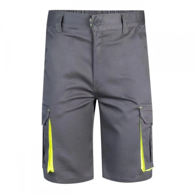 Pantaloni scurți stretch, în două tonuri, cu buzun / Velilla / Pantaloni scurti