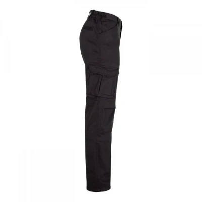 Pantaloni stretch, din bumbac, cu buzunare multipl / Velilla / Pentru agenti de paza
