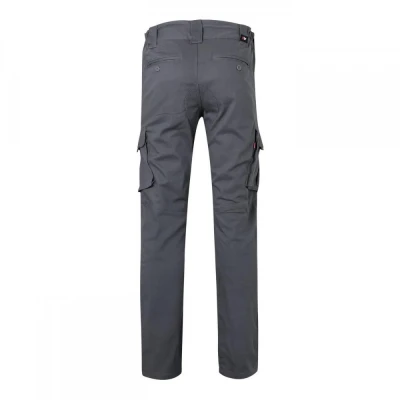 Pantaloni stretch, din bumbac, cu buzunare multipl / Velilla / Pentru agenti de paza