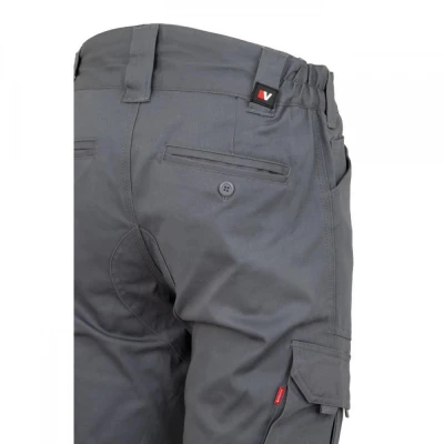 Pantaloni stretch, din bumbac, cu buzunare multipl / Velilla / Pentru agenti de paza