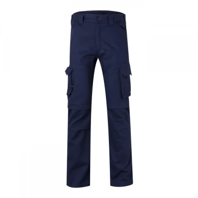 Pantaloni stretch, din bumbac, cu buzunare multipl / Velilla / Pentru agenti de paza