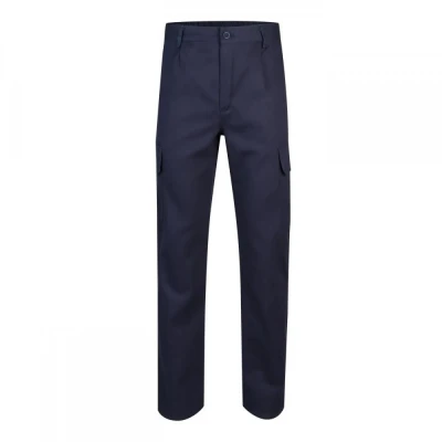 Pantaloni din bumbac 100%, cu buzunare multiple 10 / Velilla / Pantaloni salopeta talie