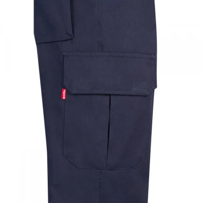 Pantaloni din bumbac 100%, cu buzunare multiple 10 / Velilla / Pantaloni salopeta talie