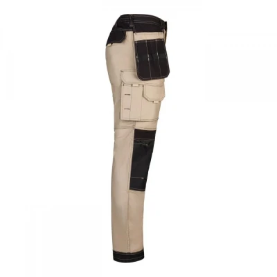 Pantaloni stretch, cu buzunare 103019S / Velilla / Pantaloni salopeta talie