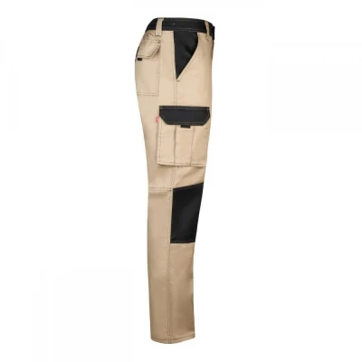 Pantaloni în două tonuri, cu buzunare multiple 103 / Velilla / Pantaloni salopeta talie