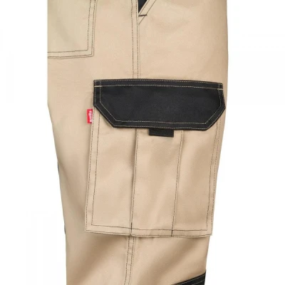 Pantaloni în două tonuri, cu buzunare multiple 103 / Velilla / Pantaloni salopeta talie