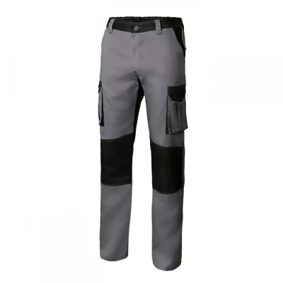 Pantaloni în două tonuri, cu buzunare multiple 103 / Velilla / Pantaloni salopeta talie