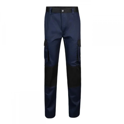Pantaloni în două tonuri, cu buzunare multiple 103 / Velilla / Pantaloni salopeta talie