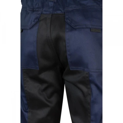 Pantaloni în două tonuri, cu buzunare multiple 103 / Velilla / Pantaloni salopeta talie