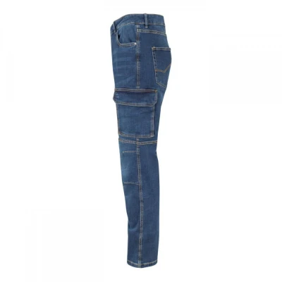 Pantaloni stretch, din denim, cu buzunare multiple / Velilla / Pantaloni blugi (jeans)