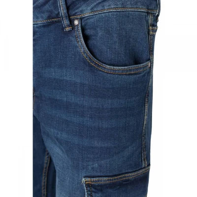 Pantaloni stretch, din denim, cu buzunare multiple / Velilla / Pantaloni blugi (jeans)