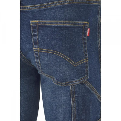 Pantaloni stretch, din denim, cu buzunare multiple / Velilla / Pantaloni blugi (jeans)