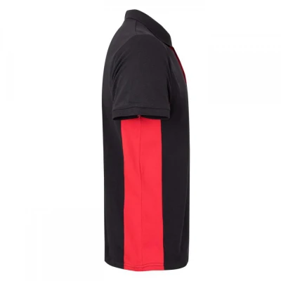 Tricou polo cu mânecă scurtă, în două tonuri 10550 / Velilla / Tricouri POLO (cu guler si nasturi)