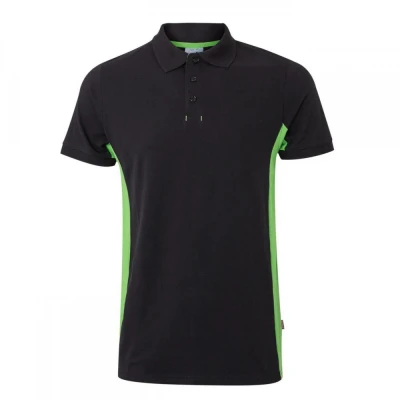Tricou polo cu mânecă scurtă, în două tonuri 10550 / Velilla / Tricouri POLO (cu guler si nasturi)