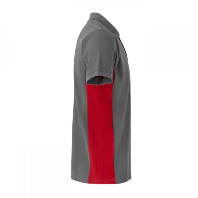 Tricou polo cu mânecă scurtă, în două tonuri 10550 / Velilla / Tricouri POLO (cu guler si nasturi)