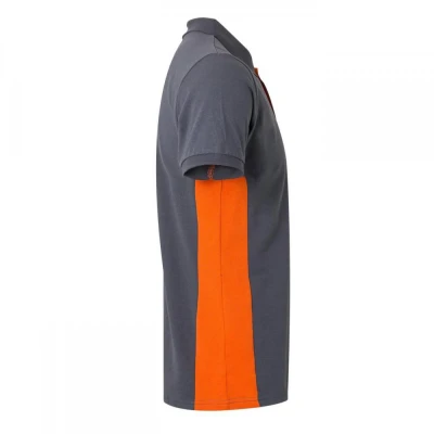 Tricou polo cu mânecă scurtă, în două tonuri 10550 / Velilla / Tricouri POLO (cu guler si nasturi)
