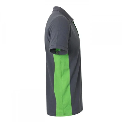 Tricou polo cu mânecă scurtă, în două tonuri 10550 / Velilla / Tricouri POLO (cu guler si nasturi)
