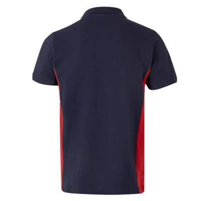 Tricou polo cu mânecă scurtă, în două tonuri 10550 / Velilla / Tricouri POLO (cu guler si nasturi)