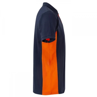 Tricou polo cu mânecă scurtă, în două tonuri 10550 / Velilla / Tricouri POLO (cu guler si nasturi)