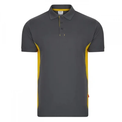 Tricou polo cu mânecă scurtă, în două tonuri 10550 / Velilla / Tricouri POLO (cu guler si nasturi)
