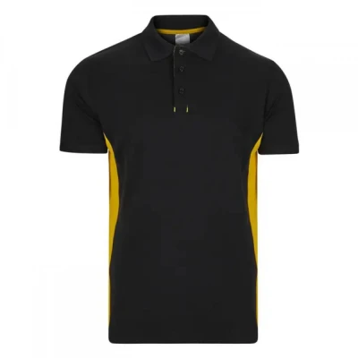 Tricou polo cu mânecă scurtă, în două tonuri 10550 / Velilla / Tricouri POLO (cu guler si nasturi)