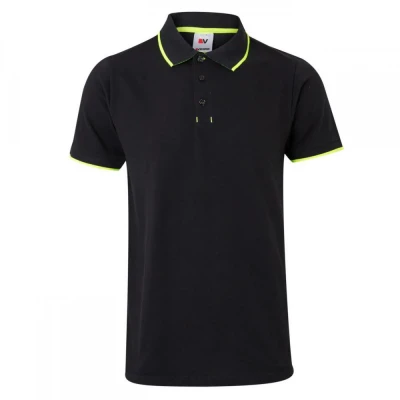 Tricou polo cu mânecă scurtă, în două tonuri 10550 / Velilla / Tricouri POLO (cu guler si nasturi)
