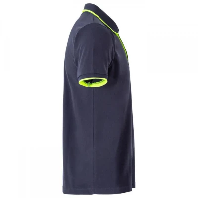 Tricou polo cu mânecă scurtă, în două tonuri 10550 / Velilla / Tricouri POLO (cu guler si nasturi)