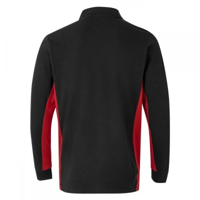 Tricou polo cu mânecă lungă, în două tonuri 105514 / Velilla / Tricouri cu maneca lunga