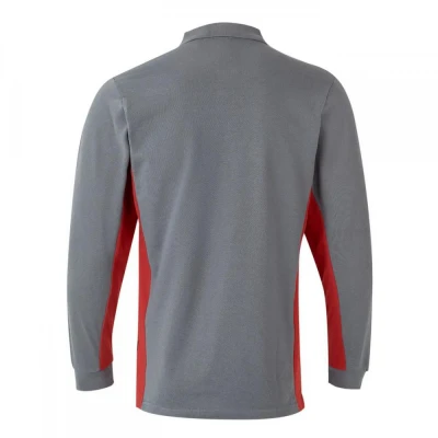 Tricou polo cu mânecă lungă, în două tonuri 105514 / Velilla / Tricouri cu maneca lunga