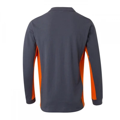 Tricou polo cu mânecă lungă, în două tonuri 105514 / Velilla / Tricouri cu maneca lunga
