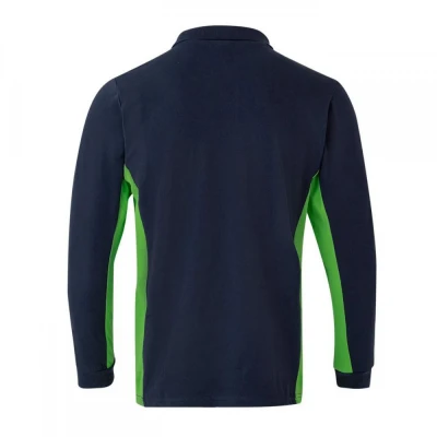 Tricou polo cu mânecă lungă, în două tonuri 105514 / Velilla / Tricouri cu maneca lunga