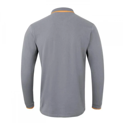 Tricou polo cu mânecă lungă, în două tonuri 105515 / Velilla / Tricouri cu maneca lunga